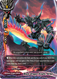 Black Dragon Knight, Arbol
