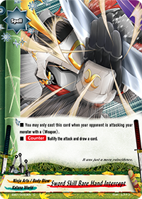 Sword Skill Bare Hand Intercept