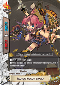 Treasure Hunter, Paruko