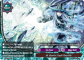 de Guaita Crush Knuckle!