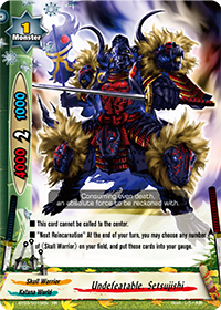 Undefeatable, Setsujishi