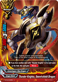 Thunder Knights, Sword-shield Dragon