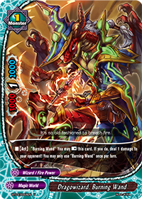 Dragowizard, Burning Wand