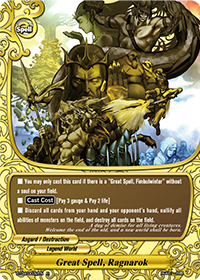 Great Spell, Ragnarok