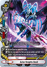 Actor Knights Devil