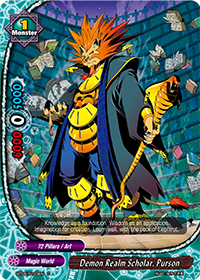 Demon Realm Scholar, Purson