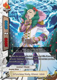 Self-proclaimed Healing Alchemist, Kabala