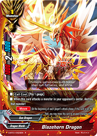 Blazehorn Dragon