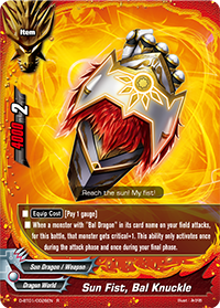 Sun Fist, Bal Knuckle