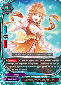 Messenger of Sunlight, Sol