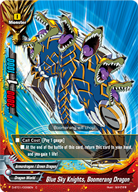 Blue Sky Knights, Boomerang Dragon