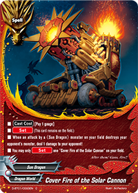 Cover Fire of the Solar Cannon