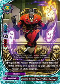 Demon Realm Prosecutor, Nebiros