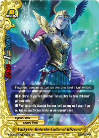 Valkyrie, Rota the Caller of Blizzard