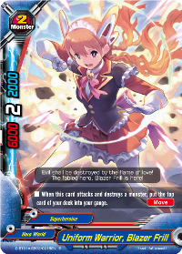 Uniform Warrior, Blazer Frill