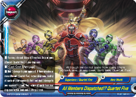 All Members Dispatched!? Quartet Five