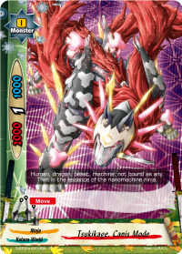 Tsukikage, Canis Mode