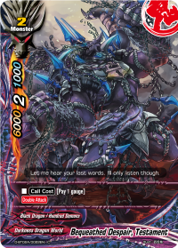 Bequeathed Despair, Testament