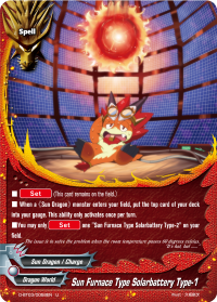 Sun Furnace Type Solarbattery Type-1