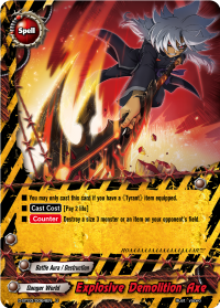 Explosive Demolition Axe
