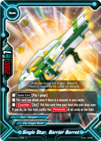 Single Star, Barrier Barret