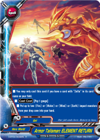 Armor Talisman: ELEMENT RETURN