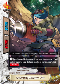 Perforating Trickster, Pitt