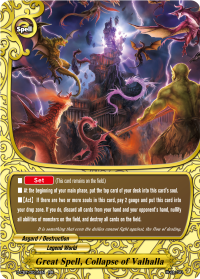 Great Spell, Collapse of Valhalla