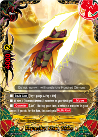 Explosive Claw, Raiko