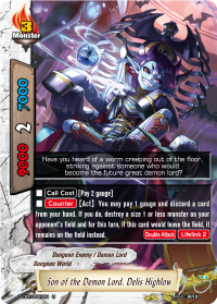 Son of the Demon Lord, Delis Highlow