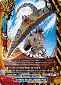Throwing Dragon, Nagerucorga