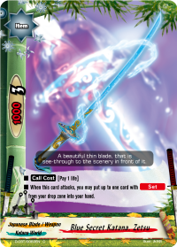 Blue Secret Katana, Zetsu