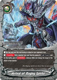 Arrival of Raging Spirits!