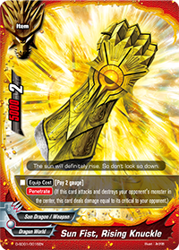 Sun Fist, Rising Knuckle