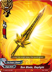 Sun Blade, Daylight