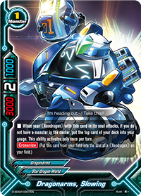 Dragonarms, Slowing