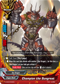 Champion the Sungreat