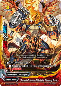 Second Crimson Chieftain, Burning Fore
