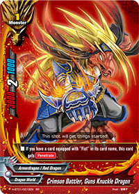 Crimson Battler, Guns Knuckle Dragon