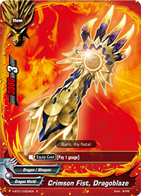 Crimson Fist, Dragobｌaze