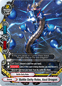 Battle Deity Robo, Azul Dragon