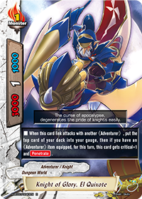 Knight of Glory, El Quixote