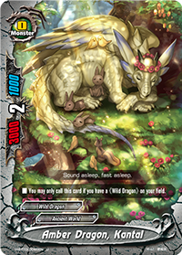 Amber Dragon, Kantal