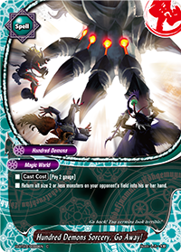 Hundred Demons Sorcery, Go Away!