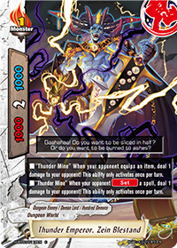 Thunder Emperor, Zein Blestand