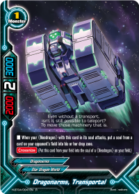 Dragonarms, Transportal
