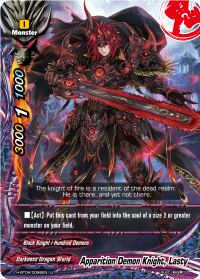 Apparition Demon Knight, Lasty