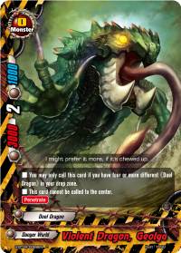 Violent Dragon, Geolga