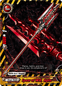 Spear of Will, Agito