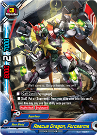 Rescue Dragon, Forcearms